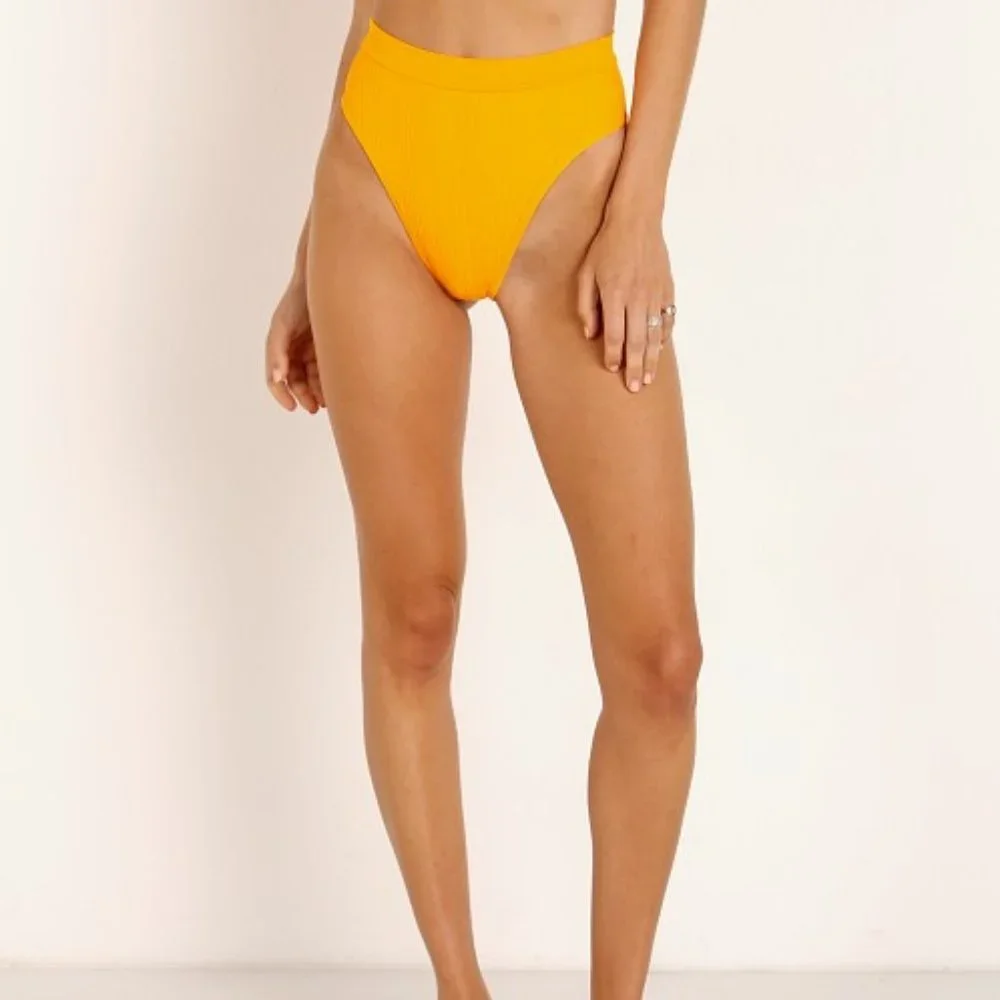 l*space Ribbed Frenchi Bottom Bitsy in Mango Large
